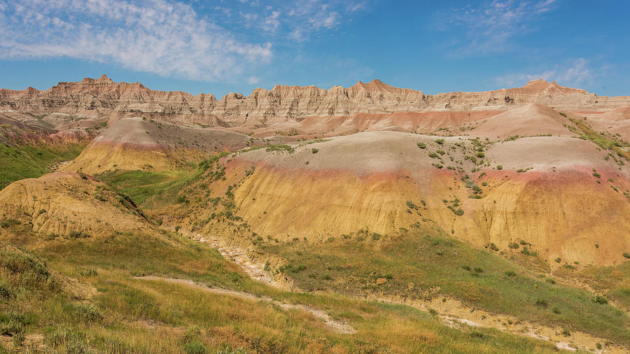 The Colors of Badlands National Park Photograph by Brenda Jacobs