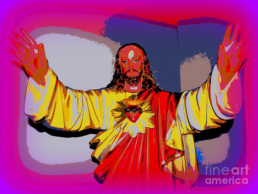 The Colors Of Christ Digital Art by Ed Weidman