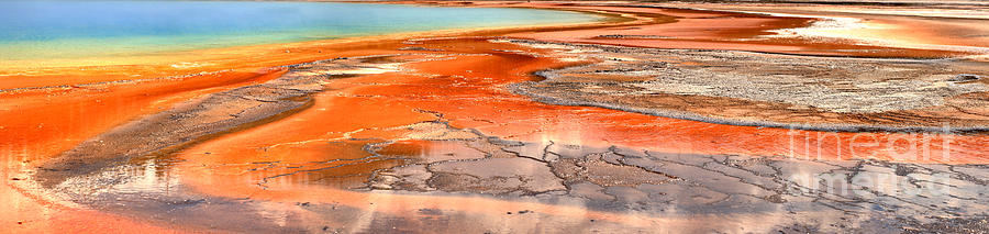 The Colors Of Grand Prismatic Photograph by Adam Jewell