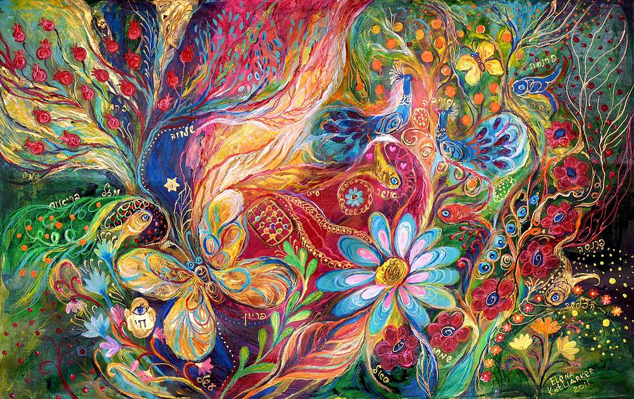 The colors of Spring. The original can be purchased directly from www.elenakotliarker.com Painting by Elena Kotliarker