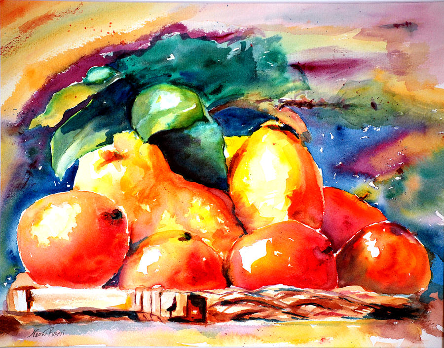 Still Life Painting - The Colors of Summer by Neva Rossi