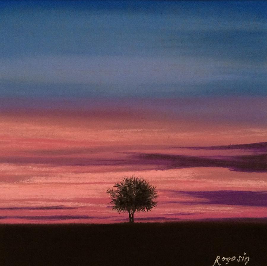 Sunset Painting - The Colors of the Night by Harvey Rogosin