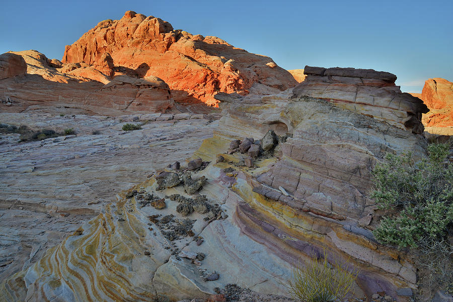 The Colors of Valley of Fire State Park at Sunrise Photograph by Ray Mathis