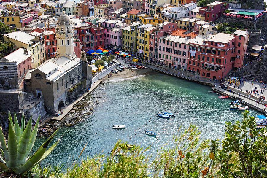 The Colors Of Vernazza Photograph