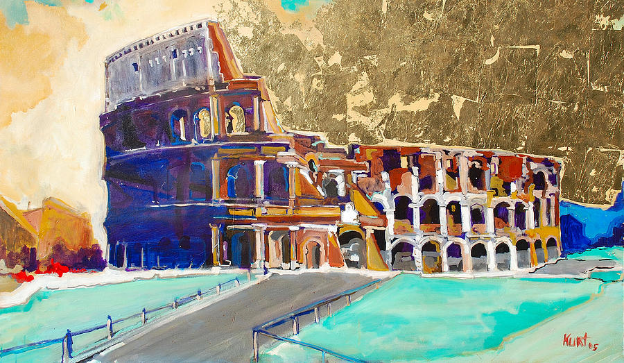 The Colosseum Painting
