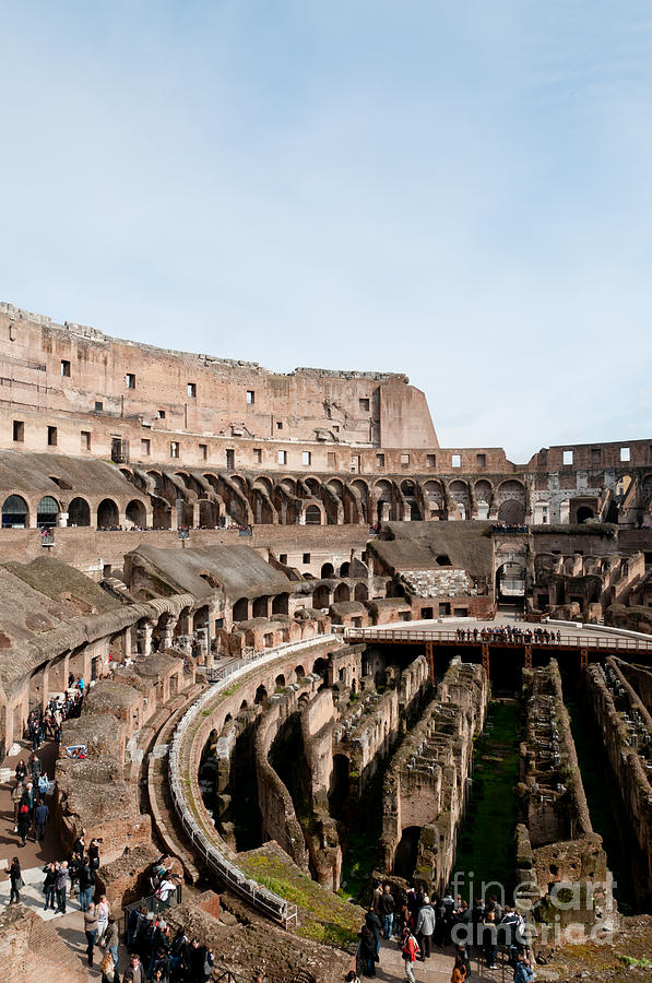 Colosseum Photograph - The Colosseum P by Andy Smy