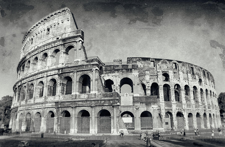The Colosseum, Rome. Photograph by Jeremy Voisey