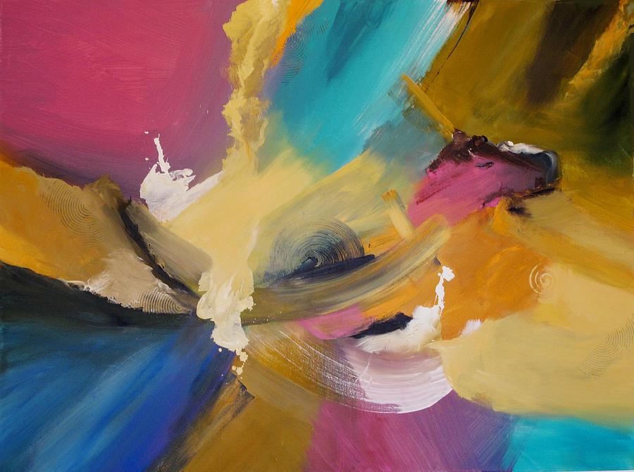 Modern Painting - The Comeback by Rita Ibrahim Modern Painting - The Comeback by Rita Ibrahim