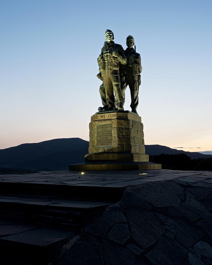 The Commando Memorial Photograph by Stephen Taylor