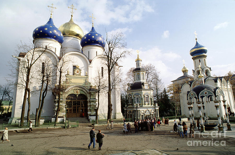 Сергиев посад монастырь фото