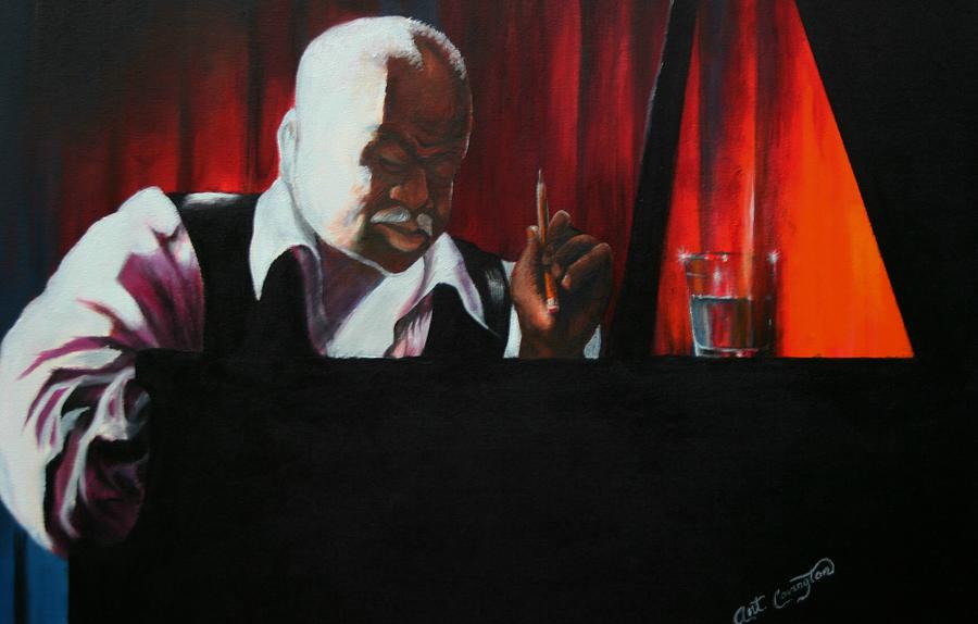 The Composer Painting by Arthur Covington