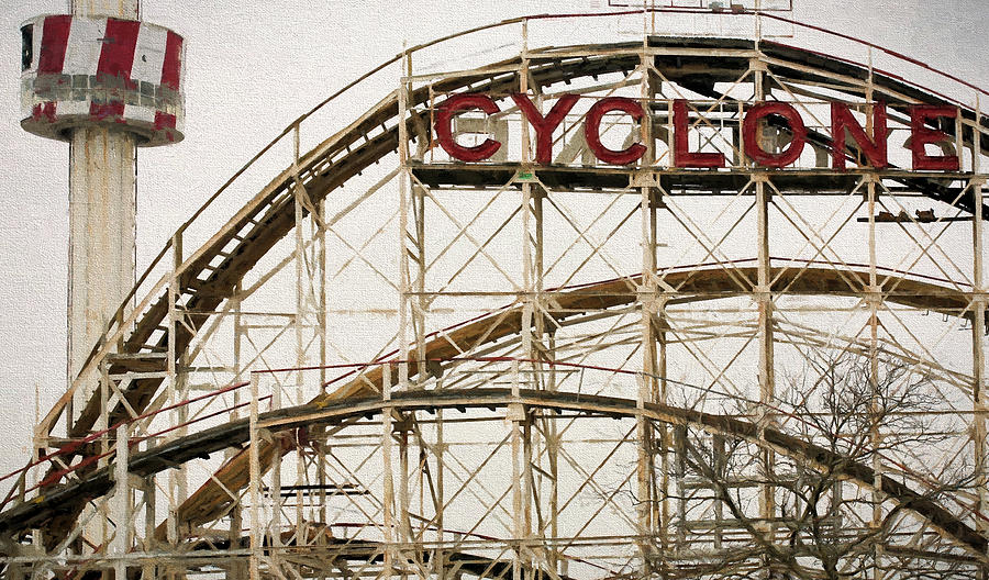The Coney Island Cylcone Photograph by JC Findley