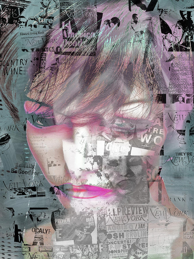 The confused woman Digital Art by Gabi Hampe