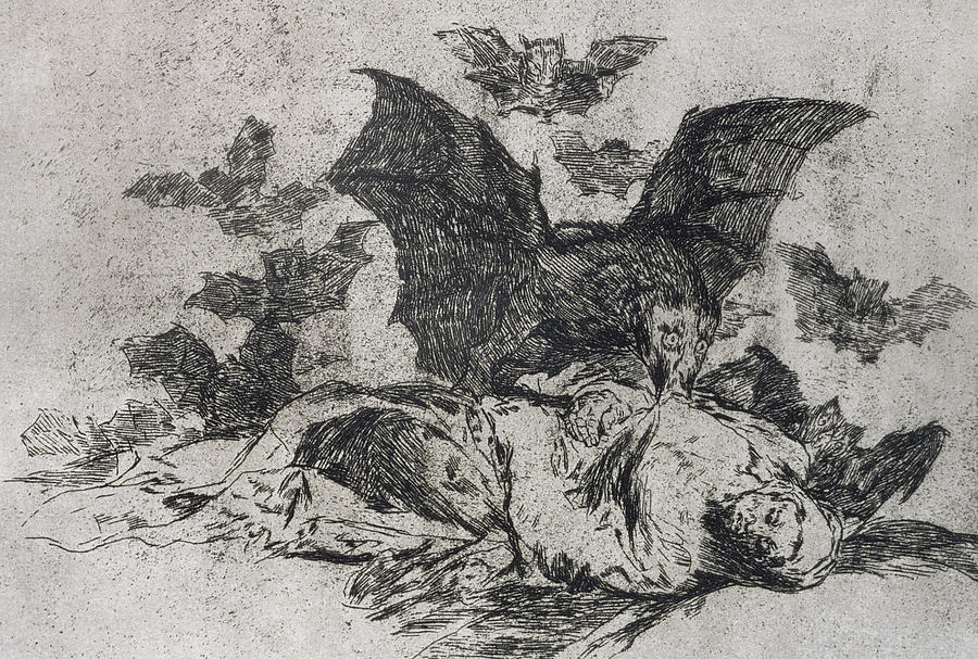 The Consequences Drawing by Goya