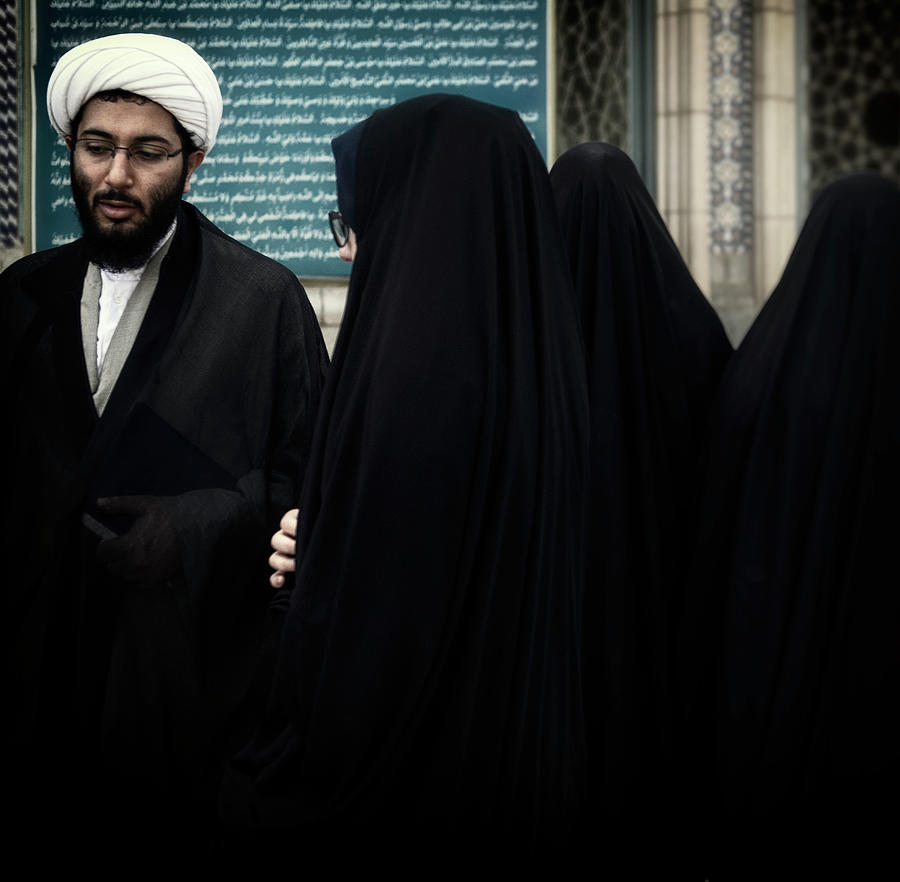Qom Photograph - The Consult by Michel Verhoef