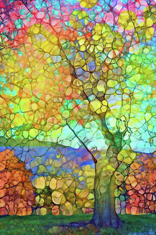 The Contagious Laughter of Trees Digital Art by Tara Turner