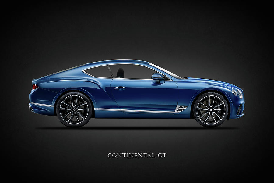 Car Photograph - The Continental GT by Mark Rogan