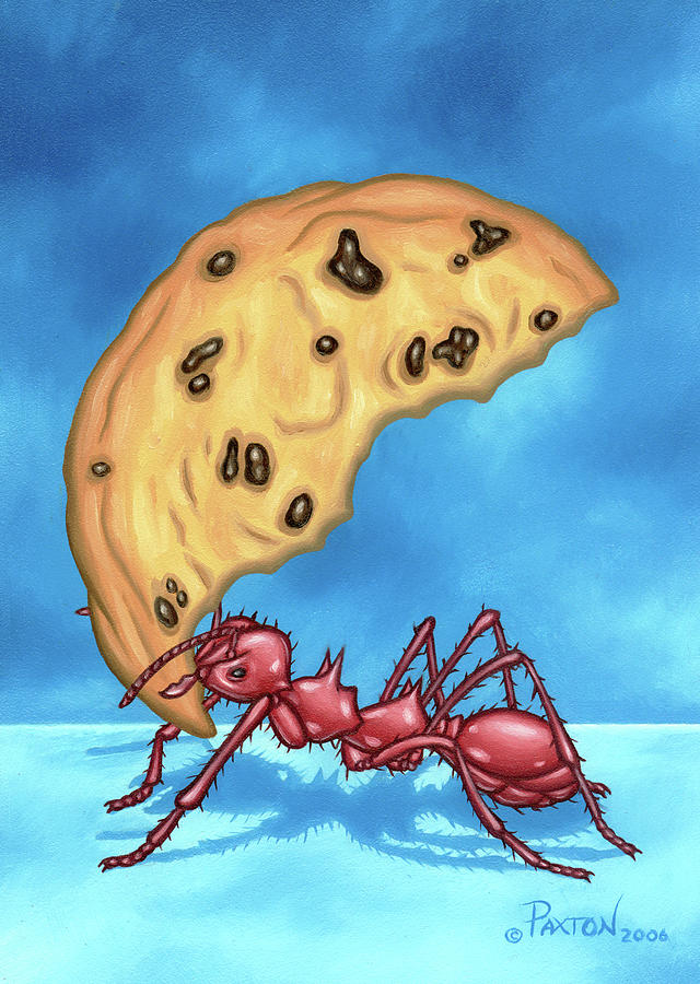 The Cookie Cutter Ant Painting by Paxton Mobley