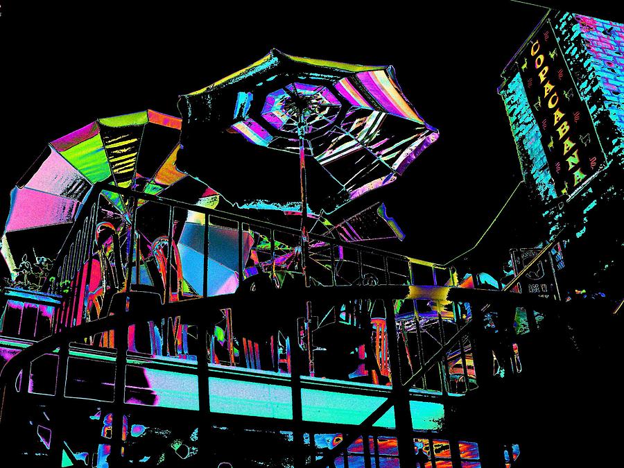 Seattle Digital Art - The Copacabana by Tim Allen