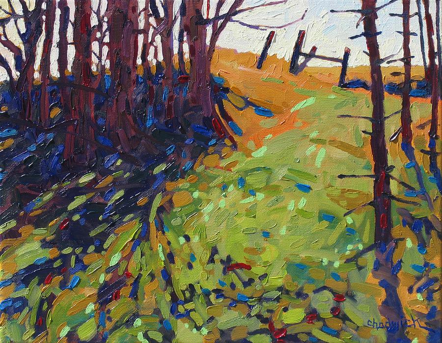 The Copse Painting by Phil Chadwick