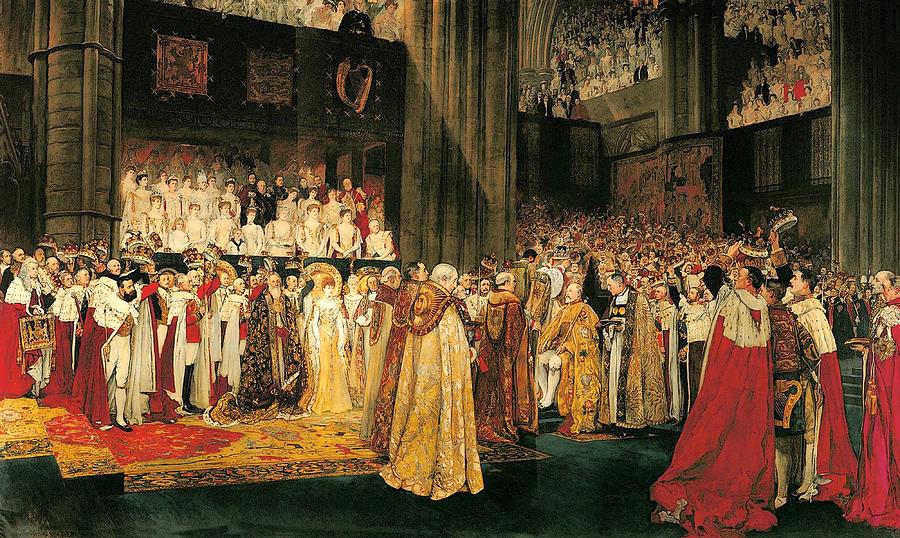 The Coronation of King Edward VII Painting by Mountain Dreams - Fine ...