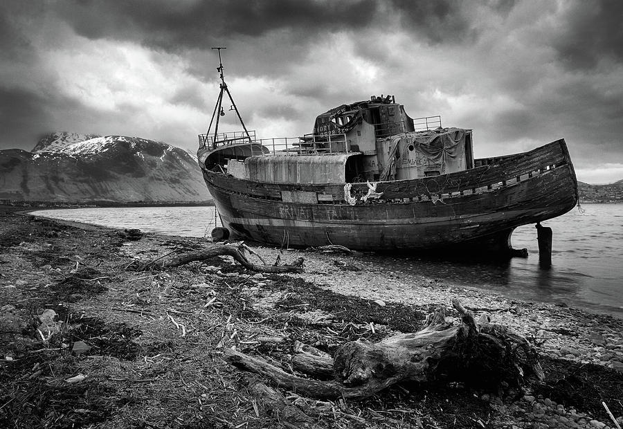 The Corpach Wreck Study Photograph