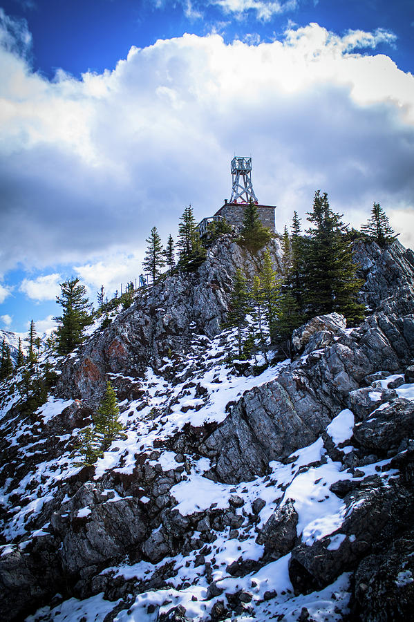 The Cosmic Ray Station atop Sulphur Mountain, Banff, Canada Photograph ...