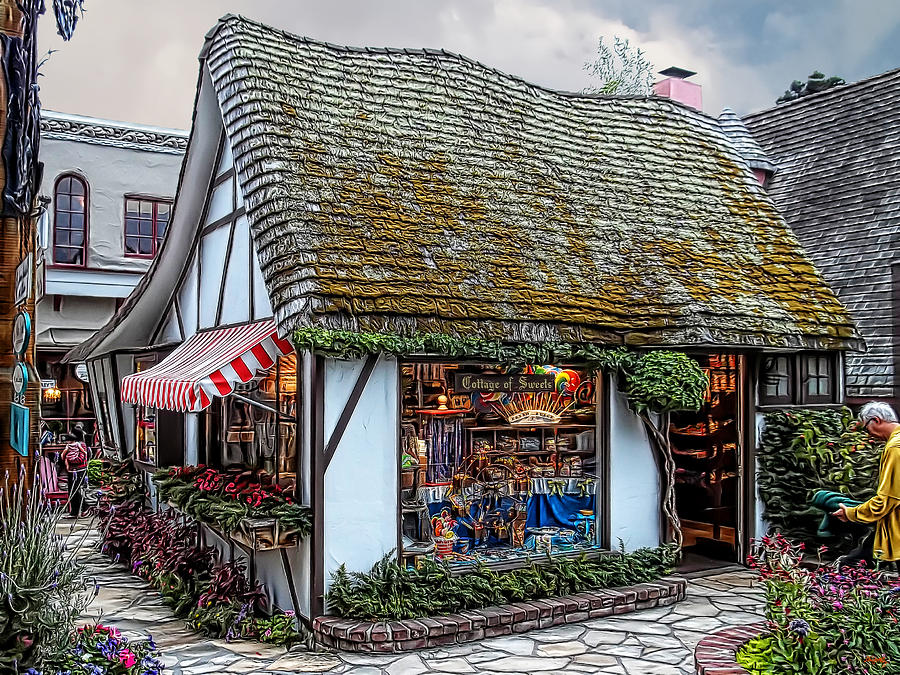 The Cottage Of Sweets - Carmel Photograph by Glenn McCarthy Art and Photography