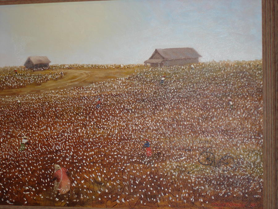 The Cottonfield Painting by Terrence ORourke - Fine Art America