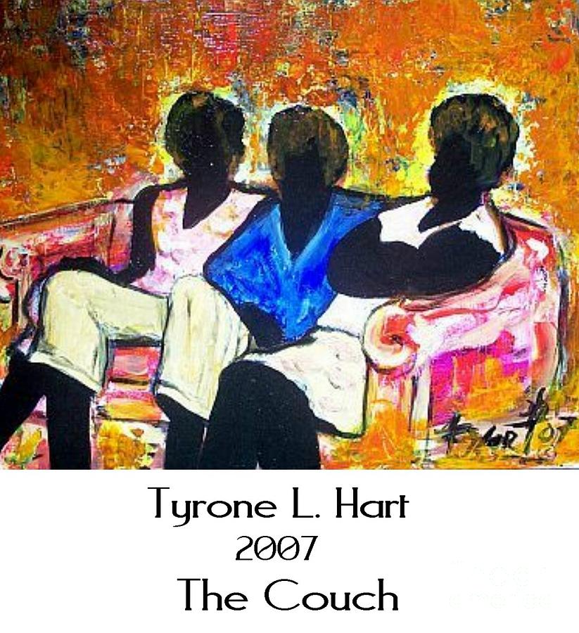 The Couch Painting by Tyrone Hart