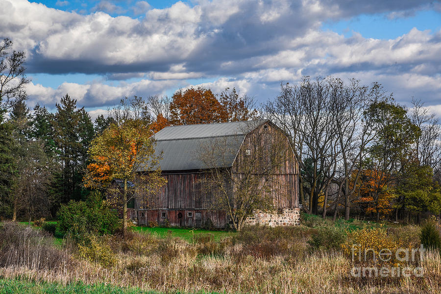 The Country Barn Photograph by Grace Grogan