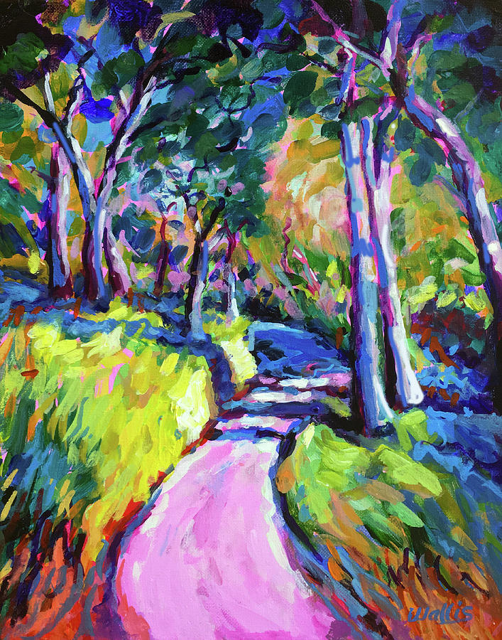 The Country Lane Painting