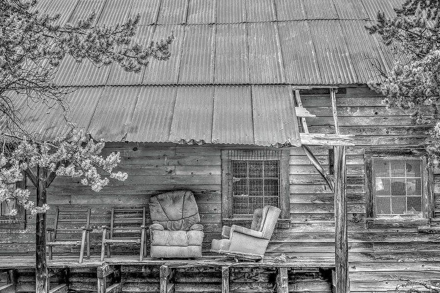 The Country Porch Photograph by Richard J Cassato