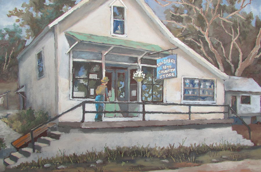 The Country Store Painting by Tony Caviston