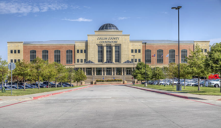 The Courthouse in McKinney Photograph by Mark McKinney