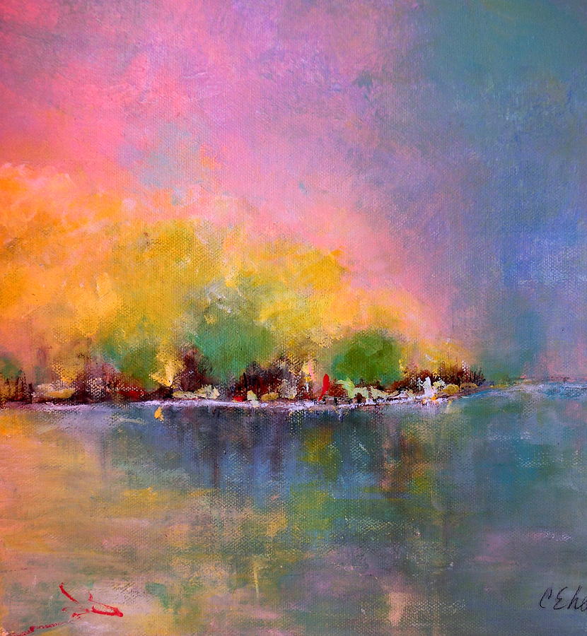 The Cove Painting by Cheryl Ehlers