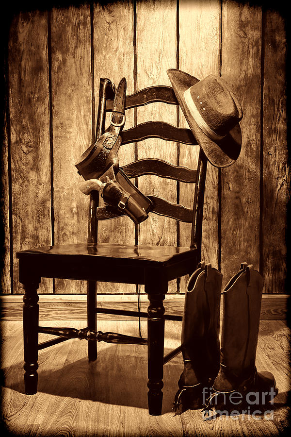The Cowboy Chair Photograph by American West Legend By Olivier Le Queinec The Cowboy Chair Photograph by American West Legend By Olivier Le Queinec