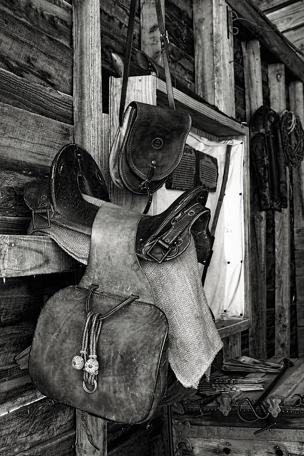 The Cowboys Saddlebag Photograph by Chrystyne Novack