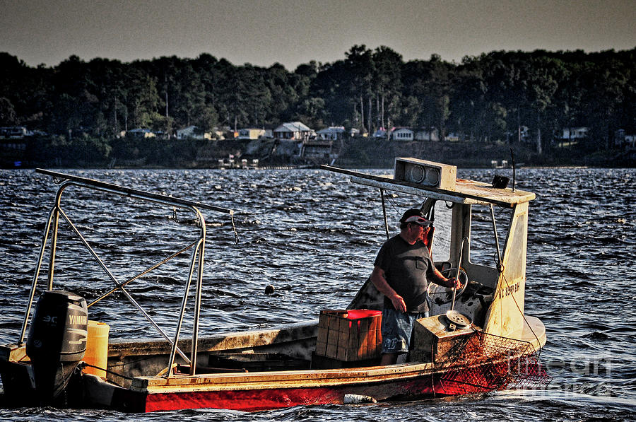 The Crabber Photograph by Randy Rogers