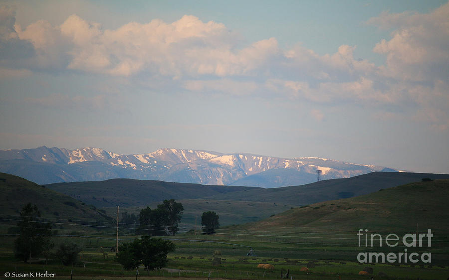 The Crazy Mountain Range Photograph by Susan Herber
