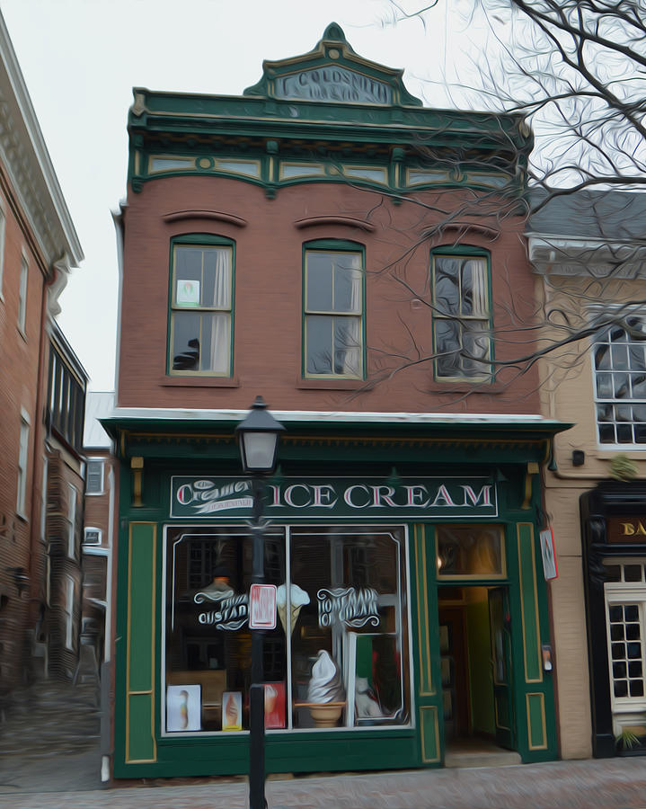 Old Town Photograph - The Creamery by Christopher Kerby 