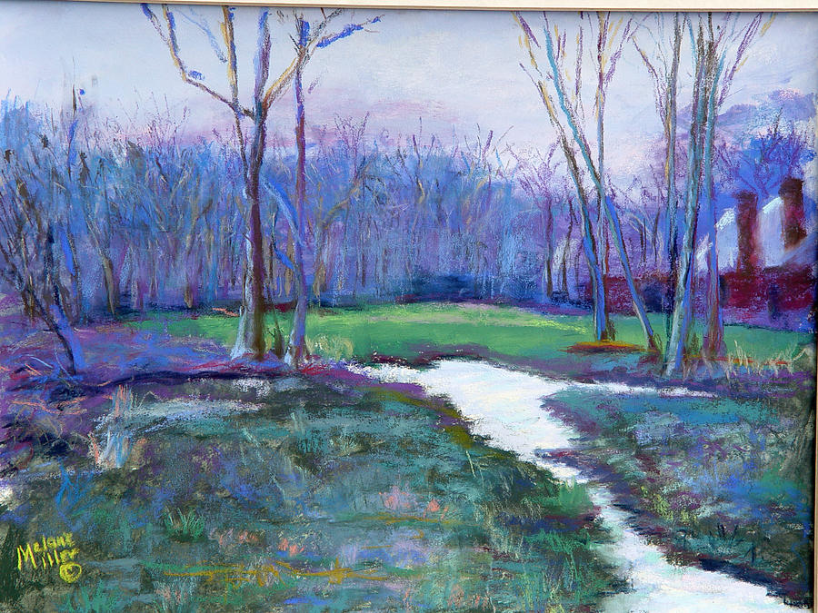 The Creek Painting by Melanie Miller Longshore