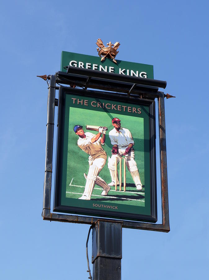 The Cricketers Photograph by Richard Reeve
