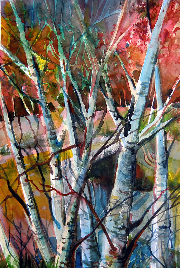 The Cries of Autumn Painting by Mindy Newman