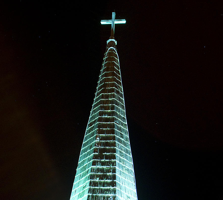 Architecture Photograph - The Cross 2 by Kenneth Albin