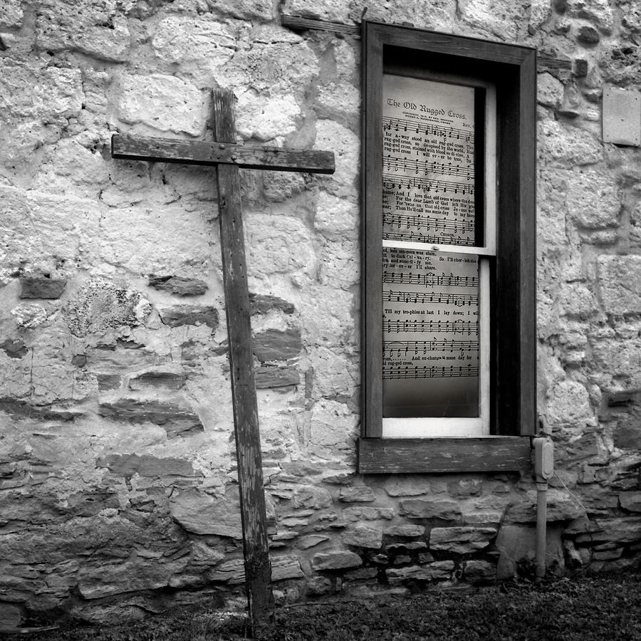 The Cross and The Hymn Photograph by David and Carol Kelly