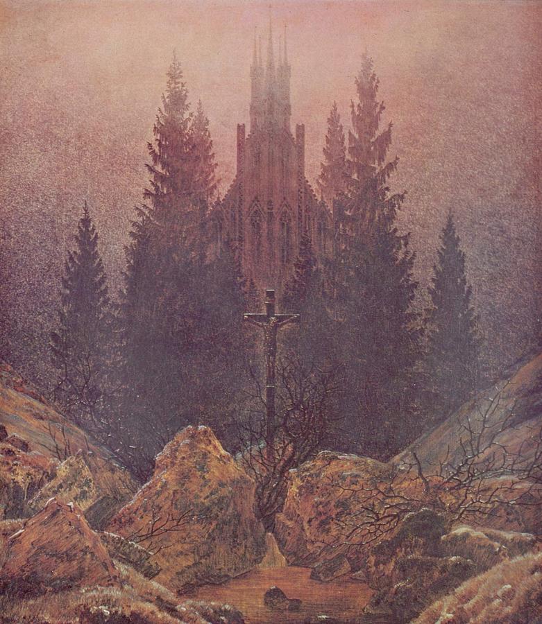 The Cross in the Mountains 1812 by Caspar David Friedrich 1774-1840 ...