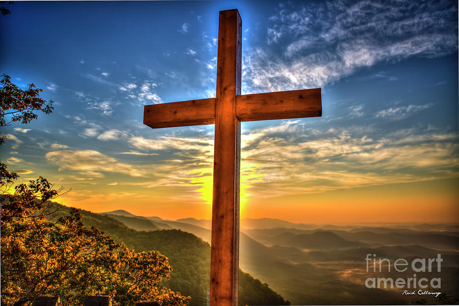 The Cross The Choice Pretty Place Chapel Greenville South Carolina Art Photograph by Reid Callaway