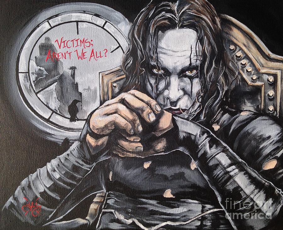 The Crow Painting by Tyler Haddox