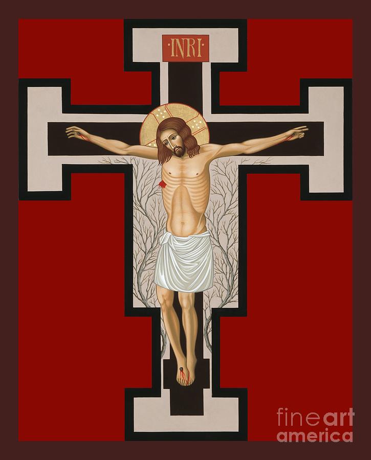 The Crucified Lord 017 Painting by William Hart McNichols